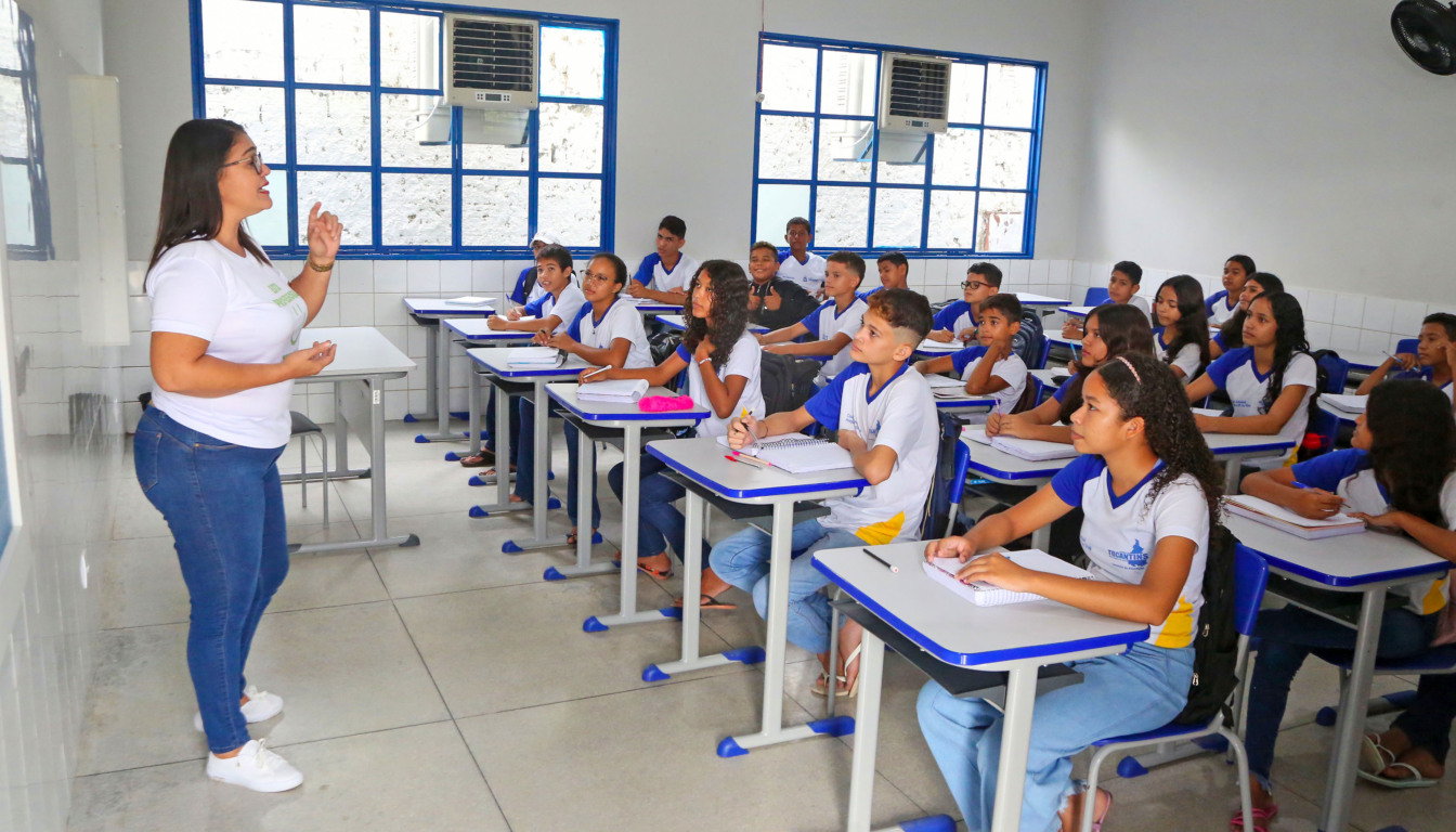 Tocantins apresentou desempenho expressivo nos indicadores de frequência escolar do ensino fundamental e do ensino médio, de acordo com o Ranking de Competitividade dos Estados 2025 (Foto: Márcio Vieira/Governo do Tocantins) Tocantins apresentou desempenho expressivo nos indicadores de frequência escolar do ensino fundamental e do ensino médio, de acordo com o Ranking de Competitividade dos Estados 2025 (Foto: Márcio Vieira/Governo do Tocantins)