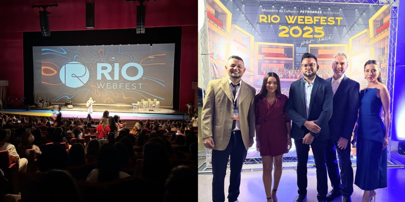 Integrantes da equipe da websérie “Farofeiros” durante participação no Rio Webfest 2025, representando o Tocantins no maior festival de webséries do mundo - Foto: Reprodução/Redes Sociais Integrantes da equipe da websérie “Farofeiros” durante participação no Rio Webfest 2025, representando o Tocantins no maior festival de webséries do mundo - Foto: Reprodução/Redes Sociais