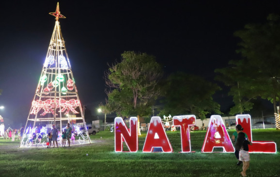 Araguaína começa decoração natalina ampliada em várias regiões da cidade e terá programação cultural