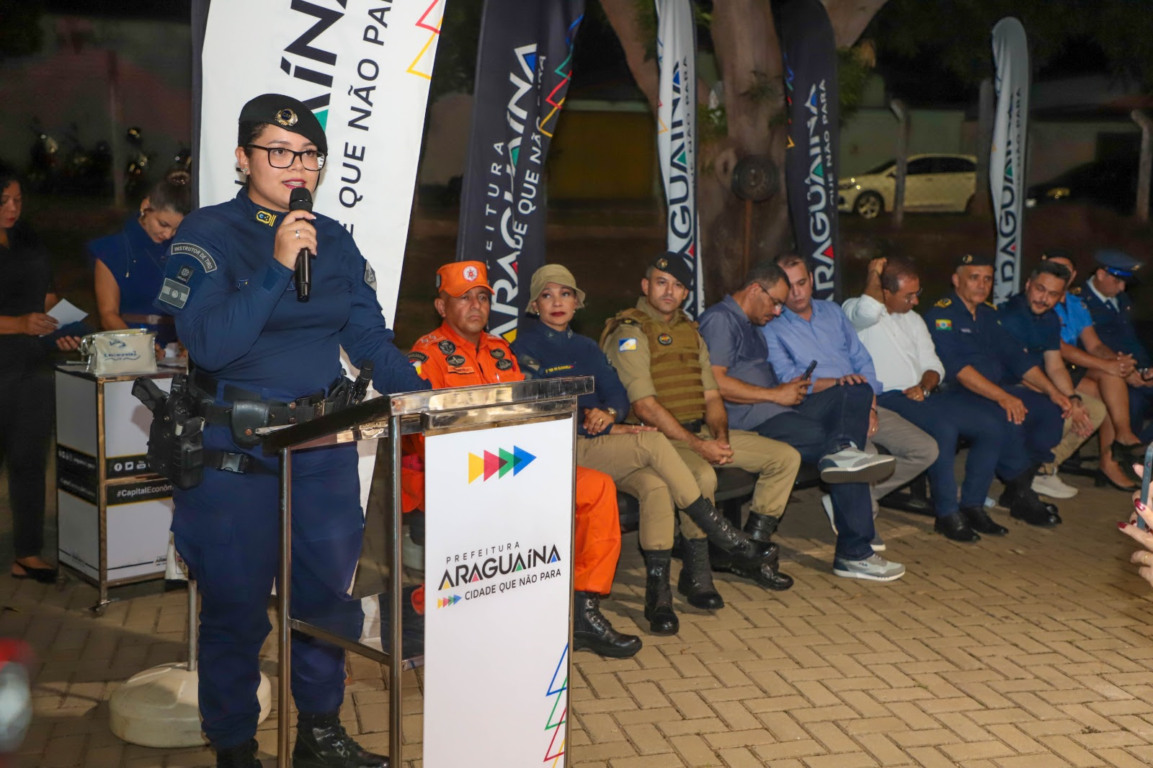 Isabella Arruda se torna a primeira mulher a comandar a Guarda Municipal de Araguaína