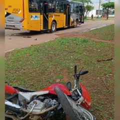 Morte de jovem após ser atingido por transporte coletivo quando ia para o trabalho gera comoção em Palmas 