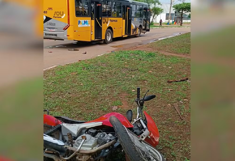 Morte de jovem após ser atingido por transporte coletivo quando ia para o trabalho gera comoção em Palmas 