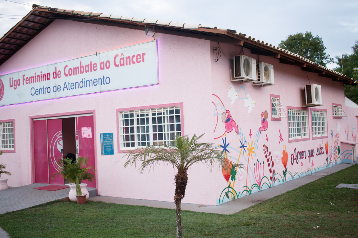 Artistas tocantinenses inauguram espaço revitalizado com obra de grafite na Liga Feminina de Combate ao Câncer Artistas tocantinenses inauguram espaço revitalizado com obra de grafite na Liga Feminina de Combate ao Câncer
