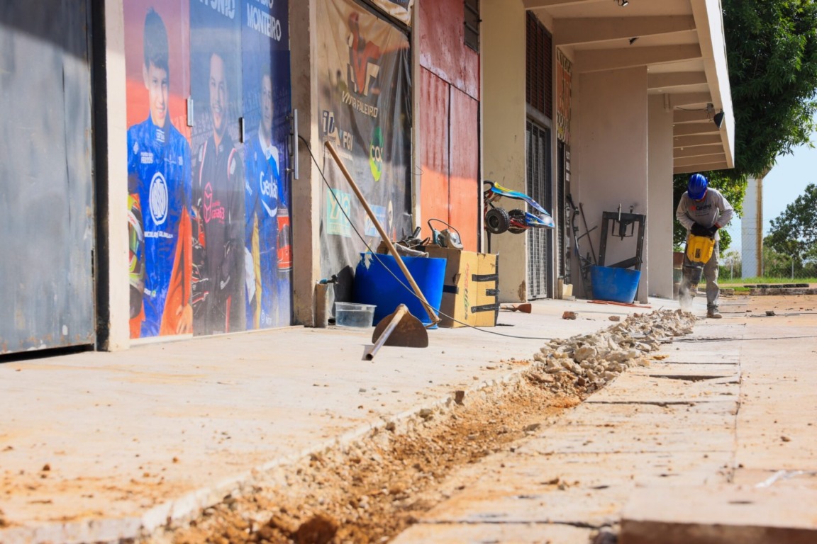 Com emenda de Vicentinho Jr, prefeitura começa reforma do Kartódromo Rubens Barrichello Com emenda de Vicentinho Jr, prefeitura começa reforma do Kartódromo Rubens Barrichello