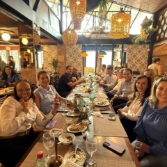 O Retorno: Aliados comemoram retorno de Wanderlei; Dorinha, Gomes, Gaguim e prefeitos estão reunidos em restaurante