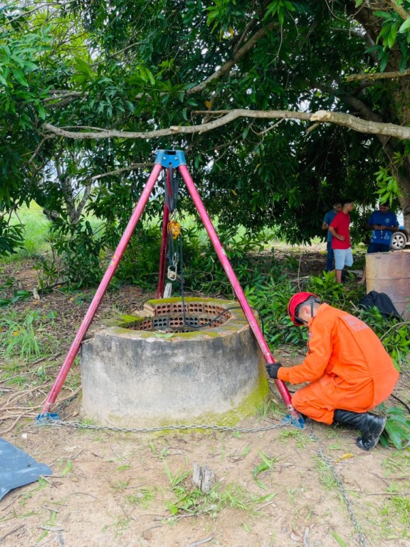 Corpo de homem é resgatado de poço de 15m no sudeste do TO