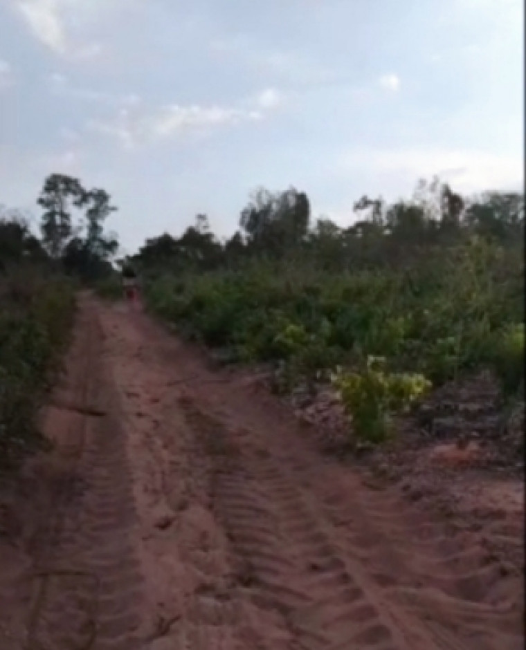 Estrada atolada em assentamento deixa crianças presas e revolta moradores do norte do TO