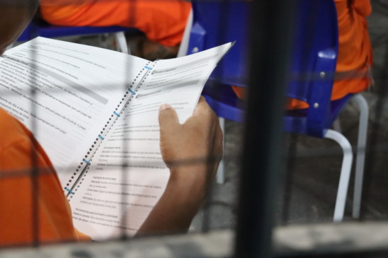 Essa aprovação prova que o acesso à educação nas unidades penais é essencial para promover a reintegração social e fortalecer a cidadania - Foto: Danilo Rodrigues
