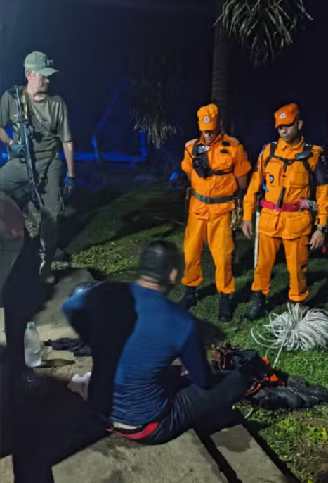 Homem desaparece e é resgatado após tentar descer Morro do Cristo a pé Homem desaparece e é resgatado após tentar descer Morro do Cristo a pé