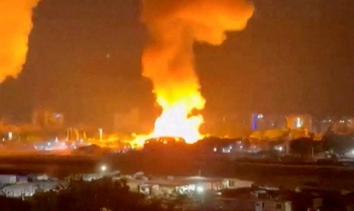 Imagem obtida pela Reuters/via REUTERS