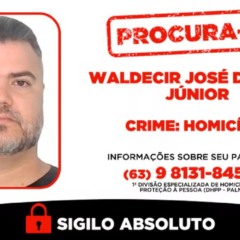 Pol&iacute;cia Civil divulga cartaz de procurado do suspeito de matar vigia em shopping &mdash; Foto: Divulga&ccedil;&atilde;o/PCTO