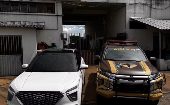 Dupla foi presa em Gurupi, região sul do Tocantins — Foto: Divulgação/ Ascom 4ª BPM