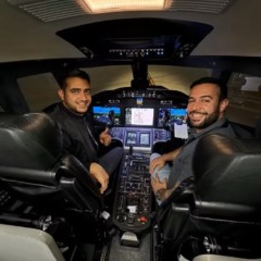 Cantor Juliano, da dupla com Henrique, mostrou sua nova aeronave &mdash; Foto: Reprodu&ccedil;&atilde;o/Instagram juliano