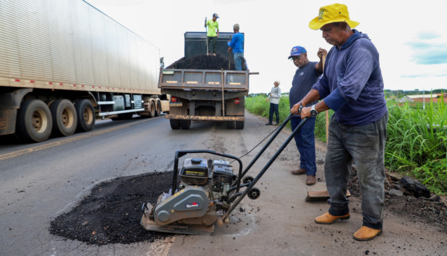 Ageto mantém de forma contínua os serviços de manutenção e conservação da malha viária - Foto: Ademir dos Anjos/Governo do Tocantins 