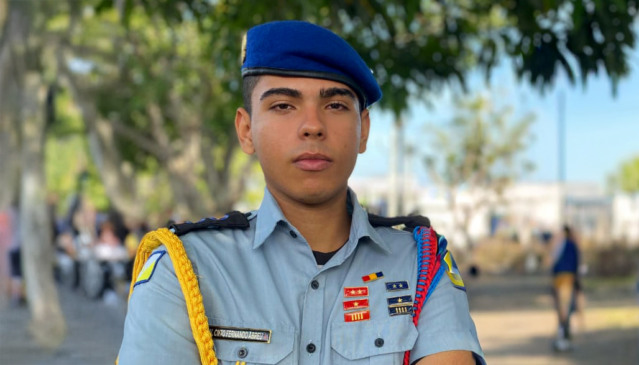 Fernando está feliz com a aprovação no curso de Medicina da UFT - Foto:  divulgação/Seduc/Governo do Tocantins