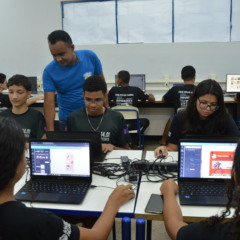 Na rede estadual do Tocantins, 100% das escolas possuem energia adequada, 84,8% contam com velocidade de internet adequada e 82,5% disp&otilde;em de Wi-Fi compat&iacute;vel, compondo o indicador de 89,1% de conectividade - Foto: Mari Rios/Governo do Tocantins