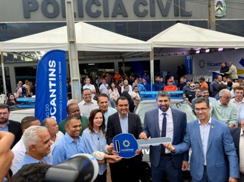 Wanderlei defende investimentos na segurança pública e reage a opositores durante entrega de Complexo de Delegacias: “podem perseguir porque vou é trabalhar”