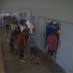 Momento da discuss&atilde;o no Restaurante Comunit&aacute;rio &mdash; Foto: Reprodu&ccedil;&atilde;o/Pol&iacute;cia Civil