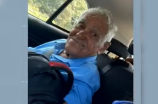 Nivaldo Ruiz, de 83 anos, foi atacado por um pitbull em Palmas — Foto: Reprodução/TV Anhanguera