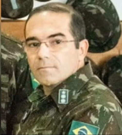 Coronel Fabrício Moreira Bastos, investigado na trama golpista — Foto: Reprodução/Redes Sociais
