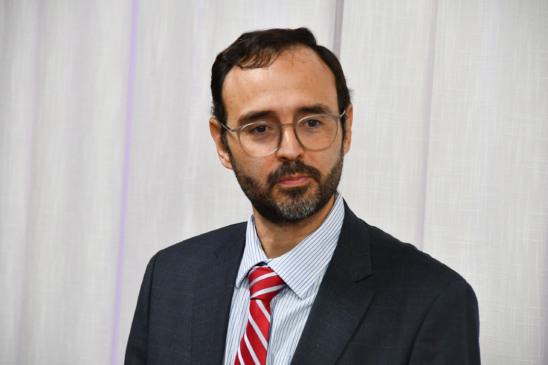 O juiz federal Igor Itapary Pinheiro foi oficialmente empossado como membro titular do Tribunal Regional Eleitoral do Tocantins (TRE-TO) para o biênio 2026/2028 - Foto: Carlos Eller/TRE-TO