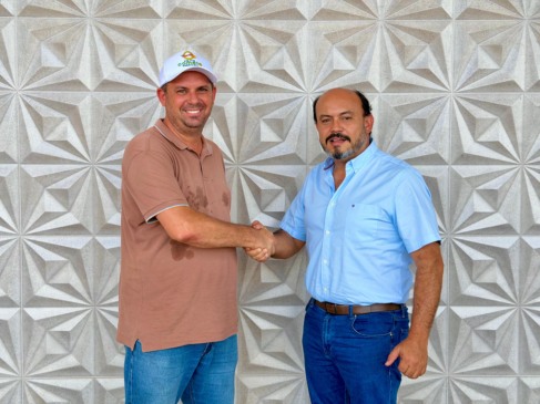 Sandoval Cardoso dialoga com Cristiano Pisoni em articulações na construção da chapa federal do Solidariedade