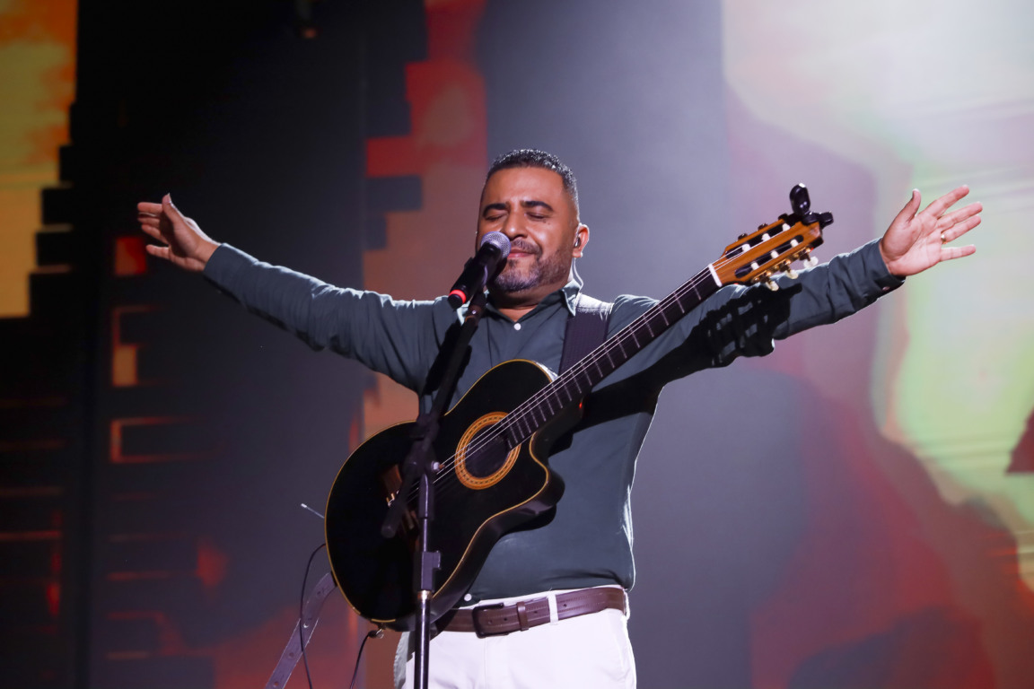 Cantor católico, Juninho Cassimiro se apresenta na primeira noite do Capital da Fé - Divulgação Cantor católico, Juninho Cassimiro se apresenta na primeira noite do Capital da Fé - Divulgação