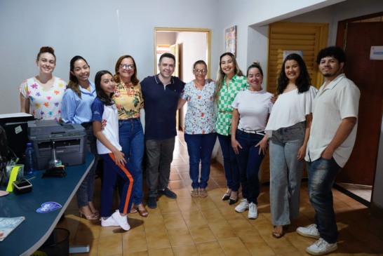 Deputado Tiago Dimas garante recursos e acompanha reforma da Clínica Escola Mundo Autista em Araguaína