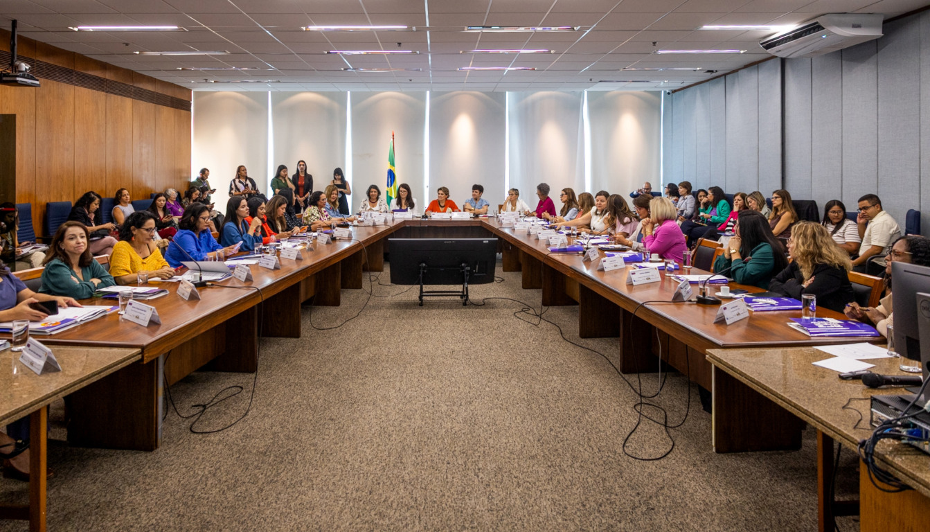 Tocantins marca presença em reunião nacional sobre políticas para as mulheres em Brasília/DF - Foto: Vinícius Santa Rosa/Governo do Tocantins Tocantins marca presença em reunião nacional sobre políticas para as mulheres em Brasília/DF - Foto: Vinícius Santa Rosa/Governo do Tocantins