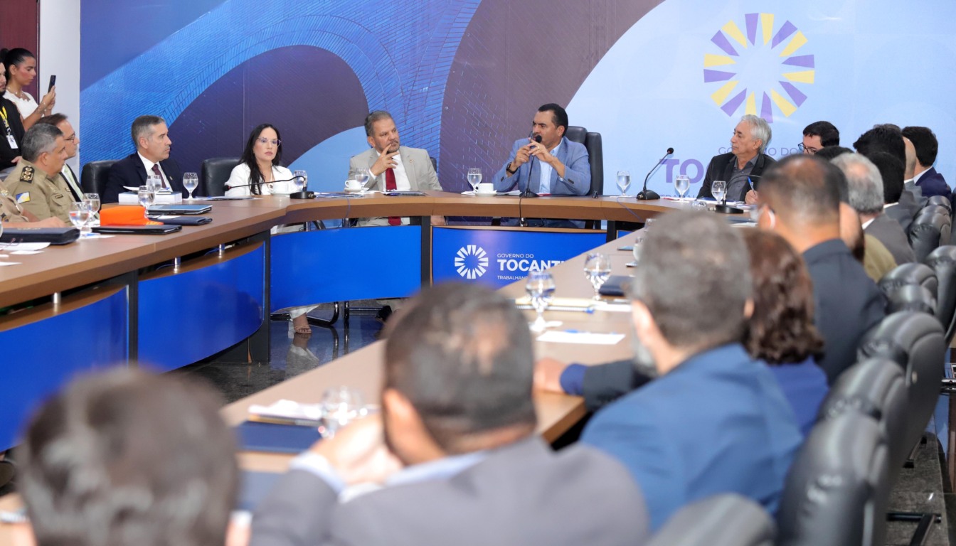 Governador Wanderlei Barbosa realiza a primeira reunião de alinhamento de 2026 para definir metas e diretrizes de trabalho - Foto: Antonio Gonçalves/Governo do Tocantins Governador Wanderlei Barbosa realiza a primeira reunião de alinhamento de 2026 para definir metas e diretrizes de trabalho - Foto: Antonio Gonçalves/Governo do Tocantins