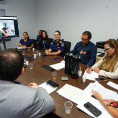 Reuni&atilde;o foi realizada nessa segunda-feira, 23, na sede da Procuradoria-Geral do Tocantins - Foto: Francisca Coelho/Dicom MPTO