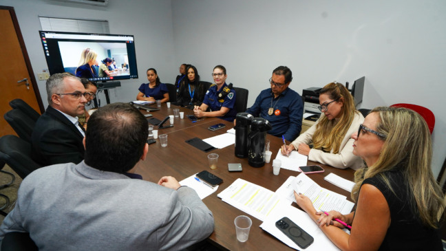 Reunião foi realizada nessa segunda-feira, 23, na sede da Procuradoria-Geral do Tocantins - Foto: Francisca Coelho/Dicom MPTO