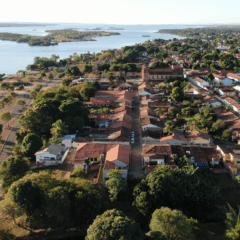 Foto A&eacute;rea Centro Hist&oacute;rico Porto Nacional 2023 - Foto @MarcoJacobBrasil