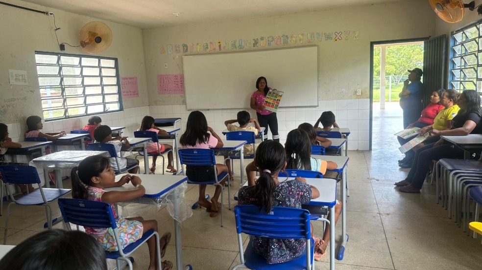 Guardiãs do Fogo e da Água: mulheres Akwê Xerente fortalecem a proteção ambiental a partir dos saberes tradicionais Guardiãs do Fogo e da Água: mulheres Akwê Xerente fortalecem a proteção ambiental a partir dos saberes tradicionais