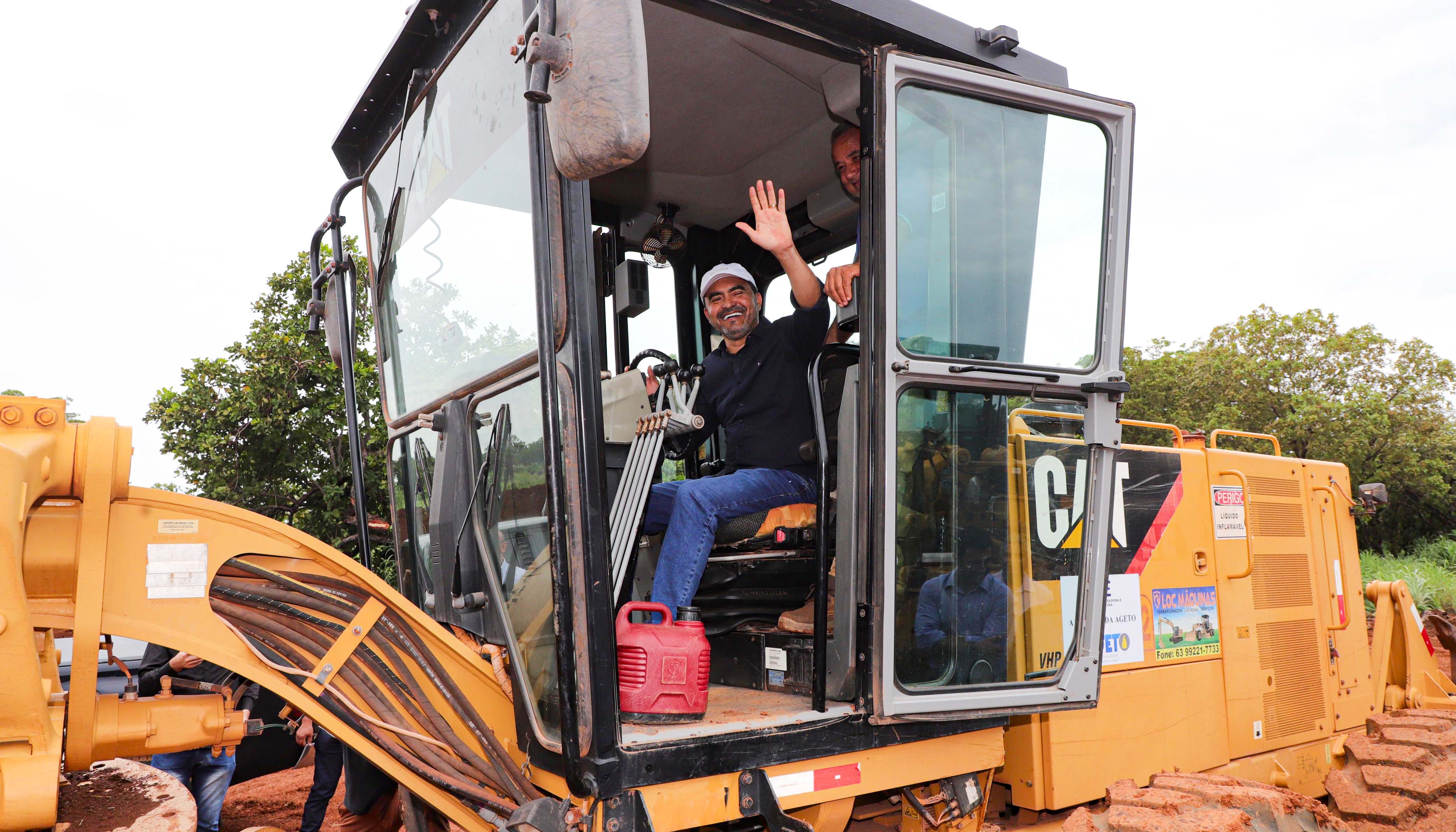 Governador Wanderlei Barbosa anuncia início das obras da Cidade do Automóvel, em Palmas com previsão de 5 mil empregos