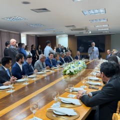 Am&eacute;lio abre ano com aceno institucional a poderes, diz que n&atilde;o aceitar&aacute; Aleto ser tratada como coadjuvante e condena &ldquo;praga&rdquo; da interfer&ecirc;ncia jur&iacute;dica por quest&otilde;es pol&iacute;ticas