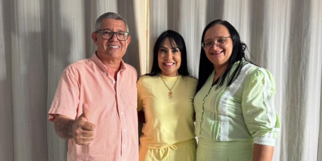 Janad Valcari fortalece alianças políticas em Cristalândia e recebe apoio do prefeito Big Jow