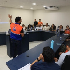 Comitiva da Defesa Civil Nacional chega a Palmas para acompanhar a&ccedil;&otilde;es adotadas ap&oacute;s vendaval no Taquari