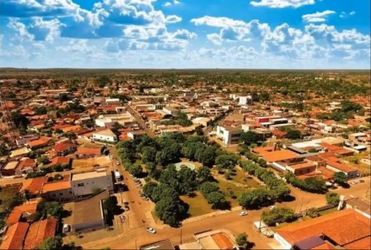 Vista da cidade de Colinas do Tocantins — Foto: Prefeitura de Colinas do Tocantins/Divulgação