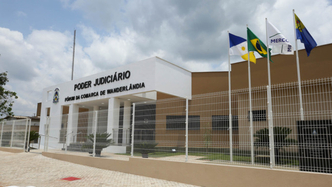 Fórum da Comarca de Wanderlândia - Foto: Cecom/TJTO