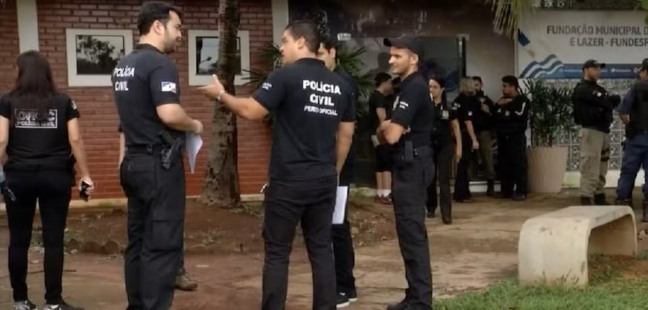 Polícia Civil indicia 10 pessoas suspeitas de esquema de desvio de recursos públicos — Foto: Reprodução/TV Anhanguera
