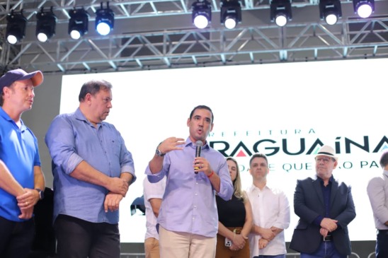 Vicentinho Júnior participa da inauguração de Centro de Eventos e defende: "Não se pode discutir o Tocantins sem ouvir Araguaína"