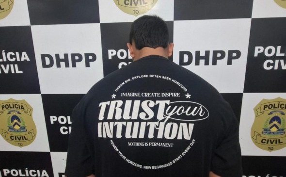 Atirador foi preso na região sul de Palmas - Foto: Divulgação PCTO