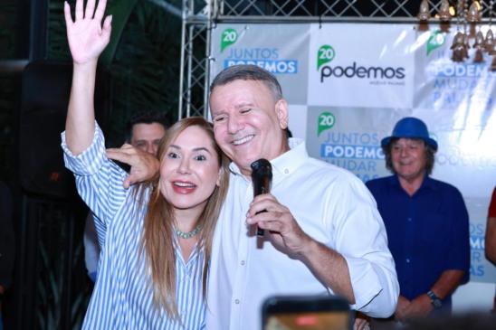 Com as bençãos políticas dos Eduardos, Luana Ribeiro se filia ao Podemos: “Viva João Ribeiro, viva Siqueira Campos”