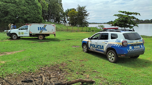 Corpo é localizado boiando no Lago Azul - Foto: AF Notícias
