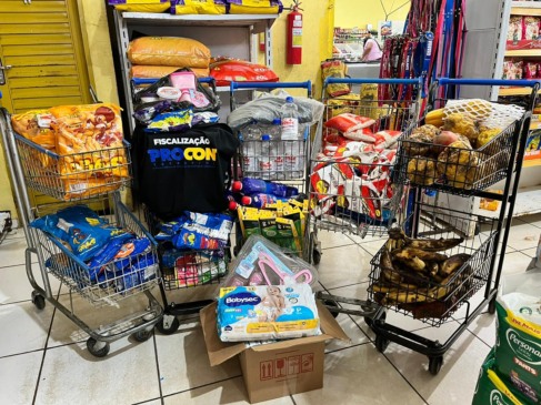 Operação apreende mais de 8 mil produtos vencidos e irregulares em cidades do Tocantins