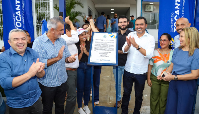 Governador Wanderlei Barbosa participou da entrega da reforma e ampliação da Escola Estadual Brasil, em Porto Nacional, e destacou os investimentos do Governo do Tocantins para fortalecer a infraestrutura e a qualidade da educação pública no estado - Foto: Ademir dos Anjos/Governo do Tocantins