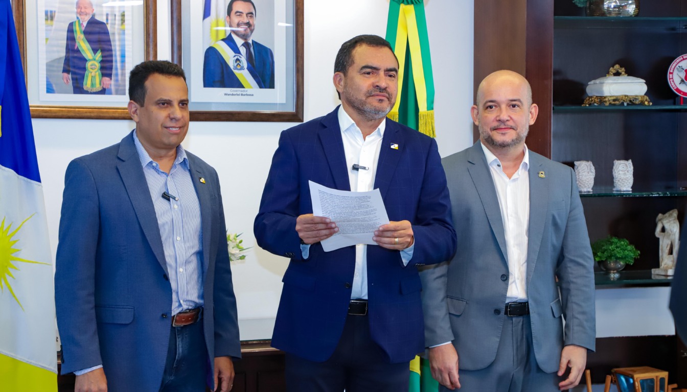 Governador Wanderlei Barbosa anuncia edital que viabiliza o preenchimento de 468 vagas remanescentes do concurso da Educação no Tocantins - Foto: Antonio Gonçalves/Governo do Tocantins