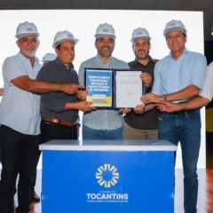 Governador Wanderlei Barbosa anuncia obras de reforma e amplia&ccedil;&atilde;o dos Col&eacute;gios Estaduais de Araguacema e de Lagoa da Confus&atilde;o - Foto: Aldemar Ribeiro/Governo do Tocantins 