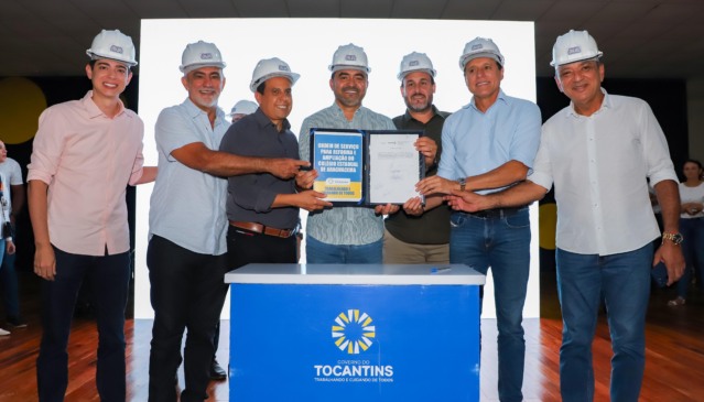 Governador Wanderlei Barbosa anuncia obras de reforma e ampliação dos Colégios Estaduais de Araguacema e de Lagoa da Confusão - Foto: Aldemar Ribeiro/Governo do Tocantins 